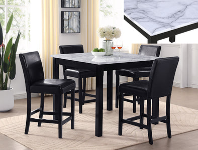 White 5pc Counter Set