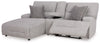 3-Piece Power Reclining Modular Sectional Sofa W/ Chaise