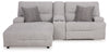3-Piece Power Reclining Modular Sectional Sofa W/ Chaise