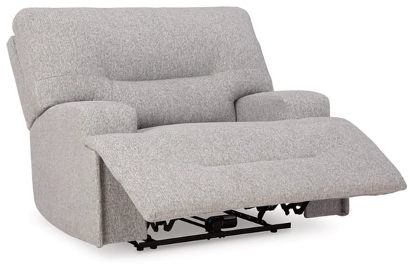 3-Piece Power Reclining Modular Sectional Sofa W/ Chaise