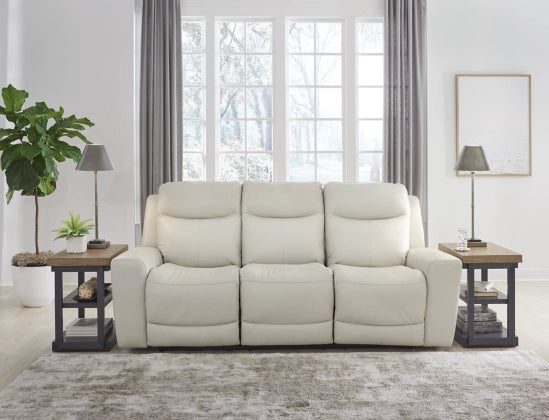 Sinco Real Leather Living Set