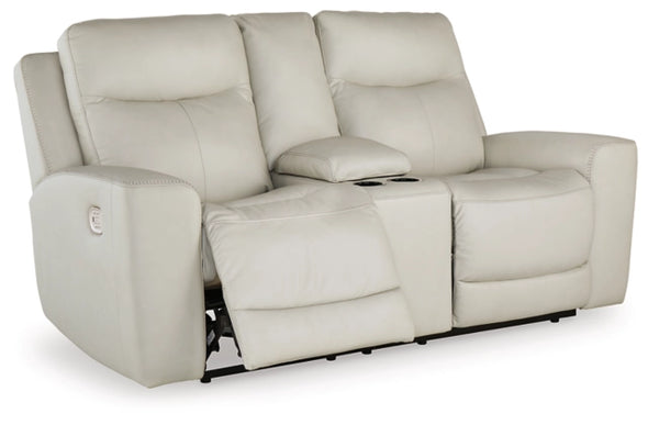 Sinco Real Leather Living Set