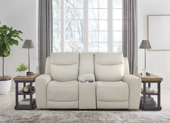 Sinco Real Leather Living Set