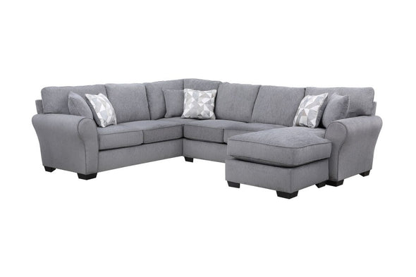 Savannah Grey Sectional Sofa