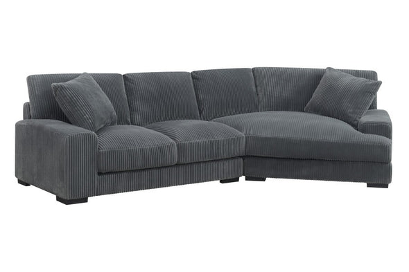 Big Chill Charcoal Sectional Sofa