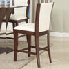 Camelia Dining Room Round Table and Chairs Set Espresso