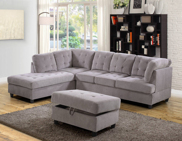 Cica Sectional With Ottoman