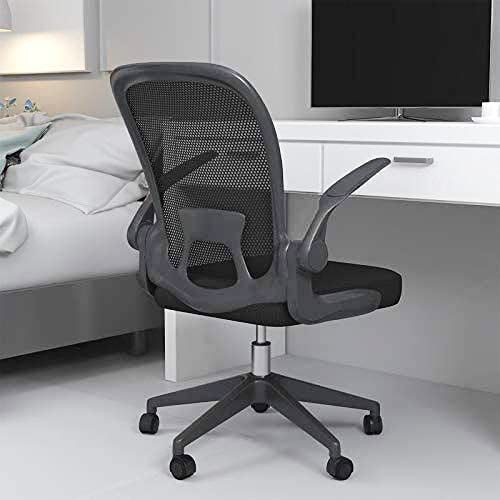 BLACK Mesh Ergonomic Foldable Office Chair