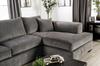 Degelis Sectional Sofa with Pillows