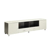 Coaster 71" 2-Drawer TV Console White And Grey