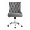 Izeia Tuffed Back Office Chair Gray