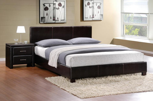 Zoey Collection Platform Bed w/ Nightstand