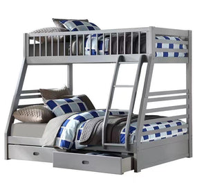 Charilina Full Over Twin Bunk Bed with Storage