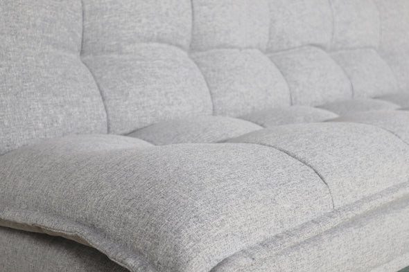 LIGHT GRAY Pillow Top Multi-Functional Futon Sofa Bed