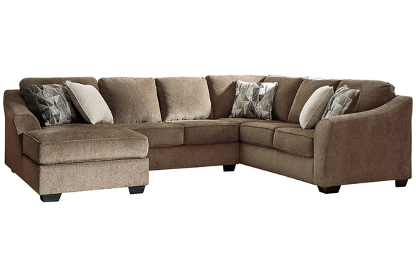 Asaka 3 Pc Sectional With Chaise