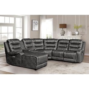 Peterman 6 Pc Power Reclining Sectional
