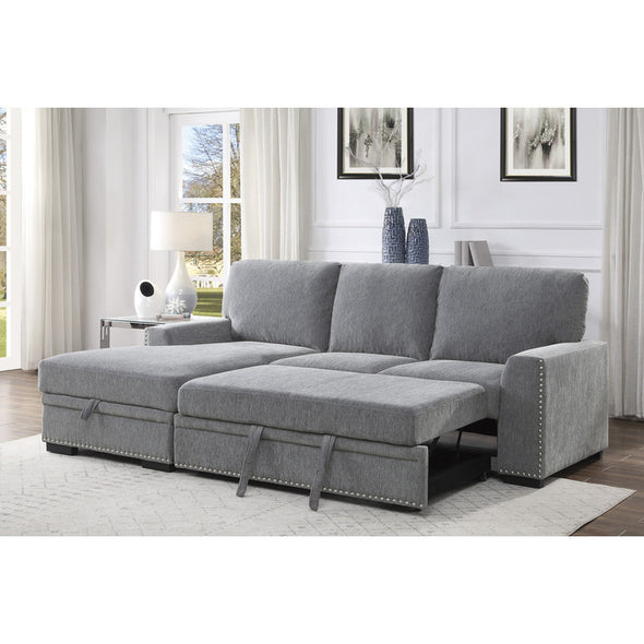 Morelia Sleeper Sectional With Storage Chaise