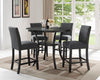 Jenisca Counter Table with 4 Chairs