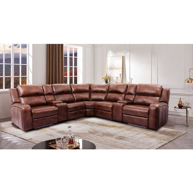 Callie Sectional w/ Power Recliners