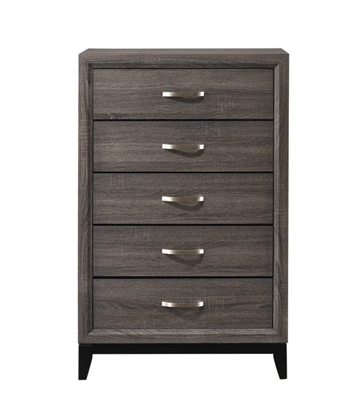 Akerson Gray Chest of Drawers