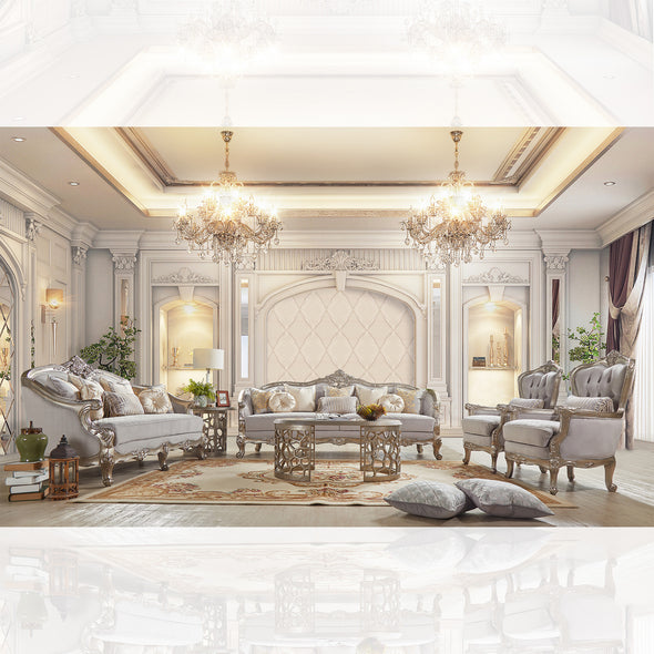 Santorini Luxury 3 Pc Sofa Set