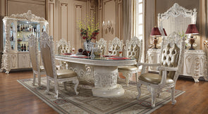 Luxulia Dining Table Set with Chairs