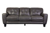 Penner Real Leather Sofa Loveseat Set