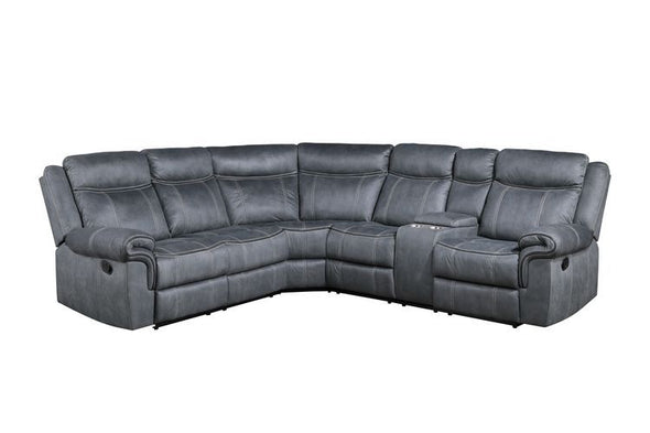 Dollum Sectional Sofa with Recliners