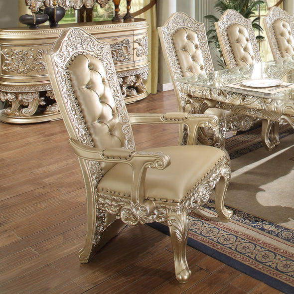 Vatican Dining Table Chairs Set- 9 pc